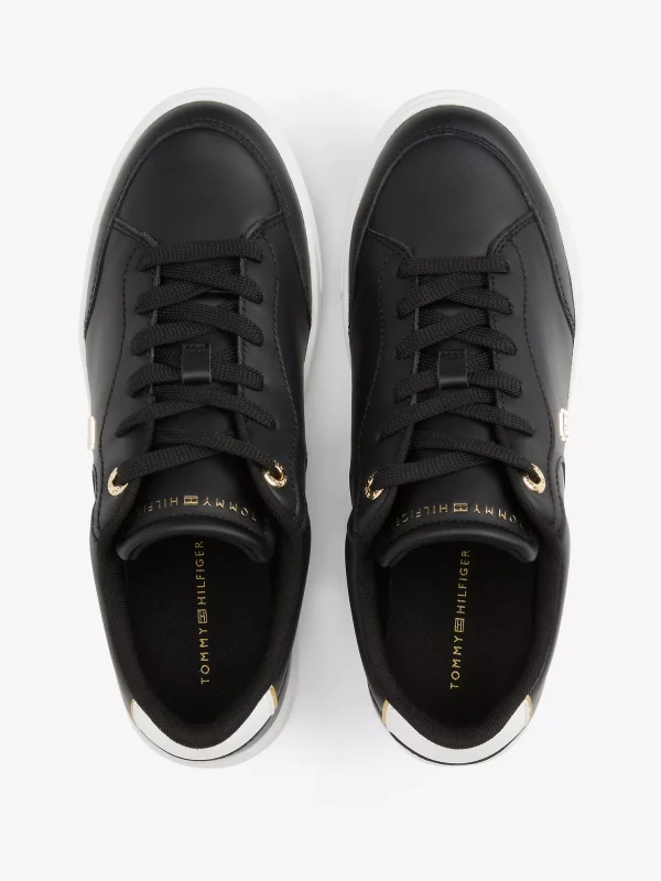 Monogram Leather Court Sneaker