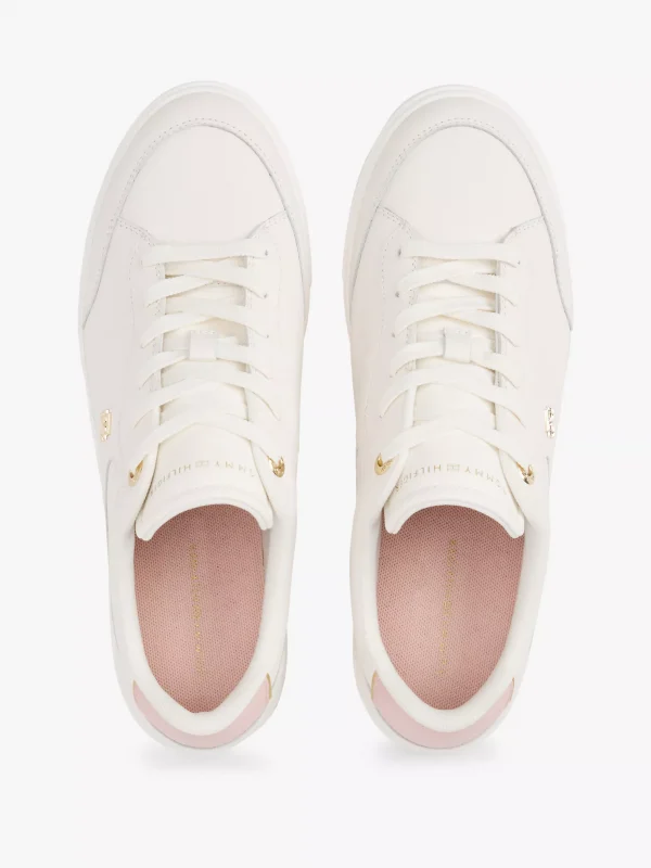 Monogram Leather Court Sneaker