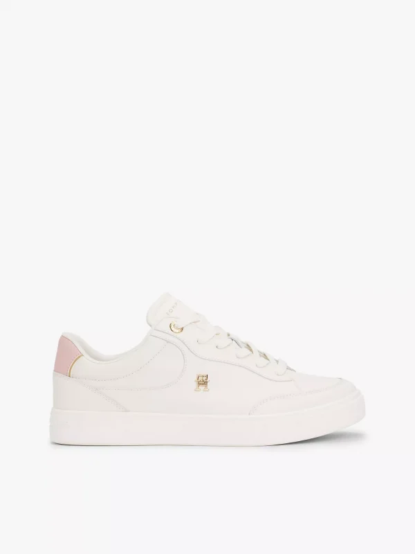 Monogram Leather Court Sneaker - Image 4