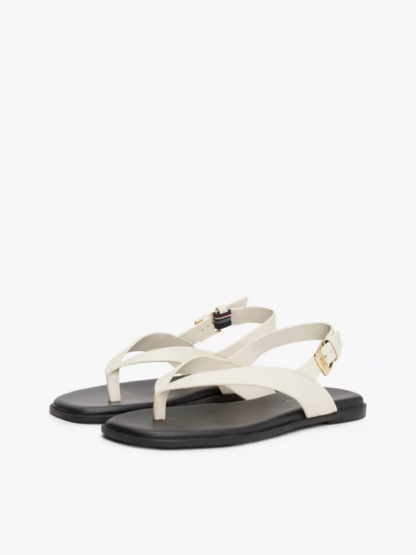 Flat Leather Slingback Sandal - Image 2